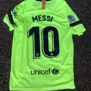 Lionel Messi Barcelona Jersey